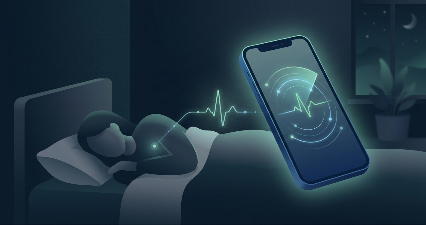 Can I check my dad's heart rate at 2am without waking him?